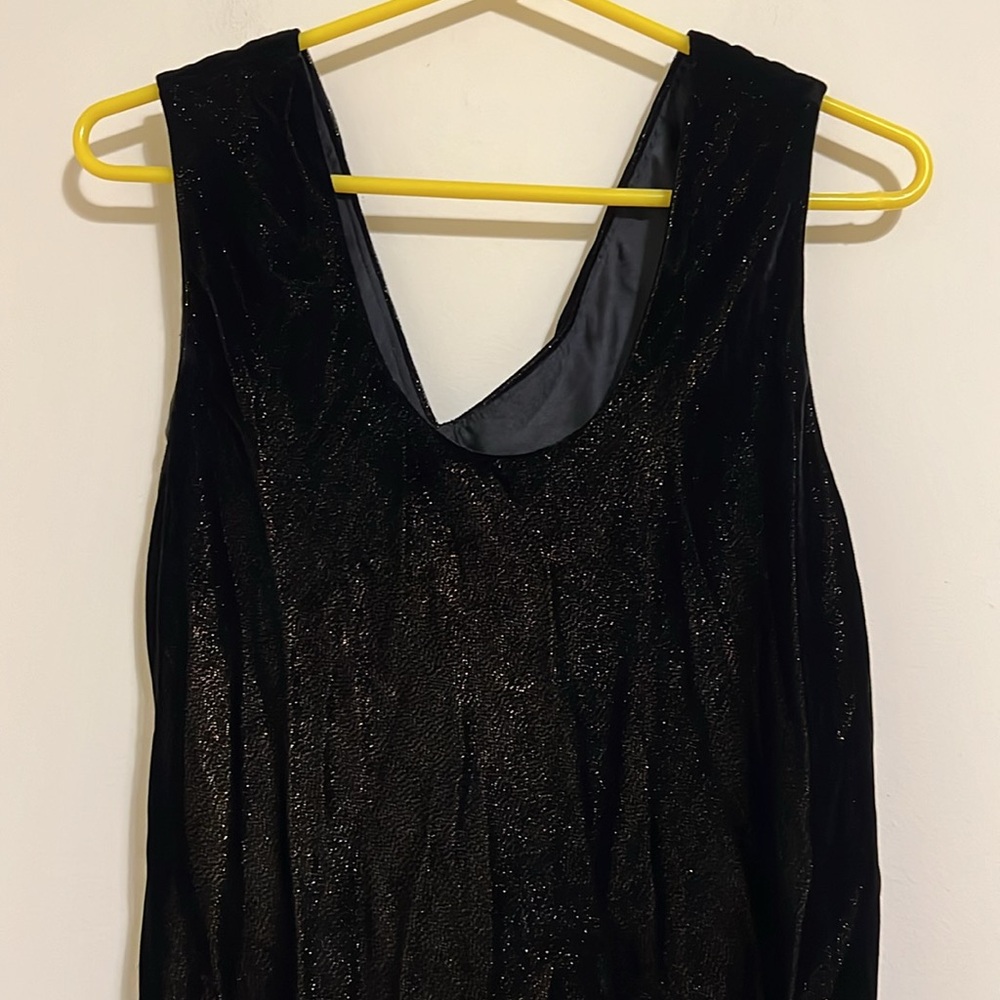 NEW WHBM $160 Velvet Slip dress Black Dress sizes 2,4,6 8, 10, 14,16,18 - Picture 7 of 11